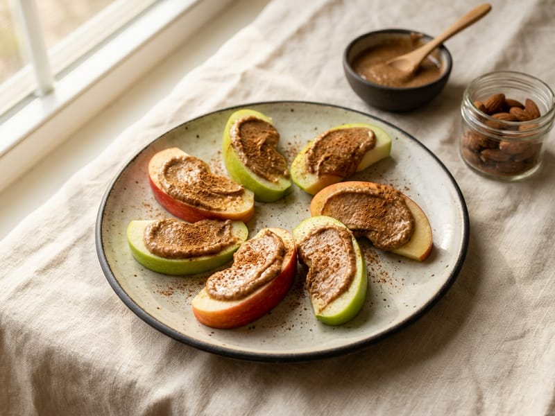 Apple with Almond Butter