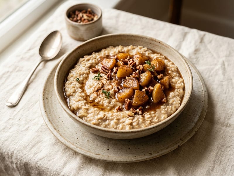 Apple Cinnamon Oatmeal