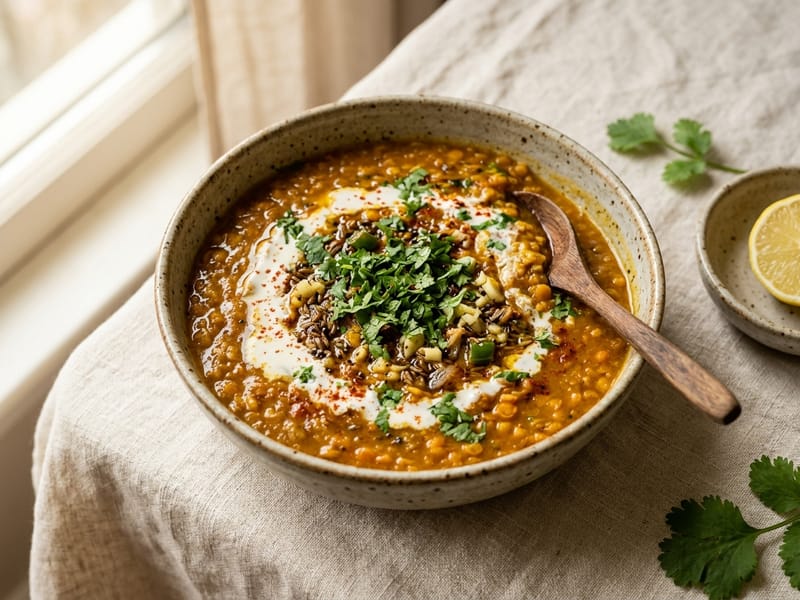 Aromatic Red Lentil Dal