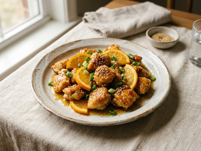 Baked Orange Chicken