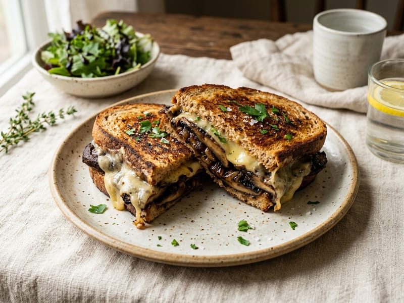 Balsamic Portobello Mushroom Melt