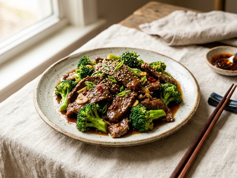 Beef & Broccoli Stir-Fry