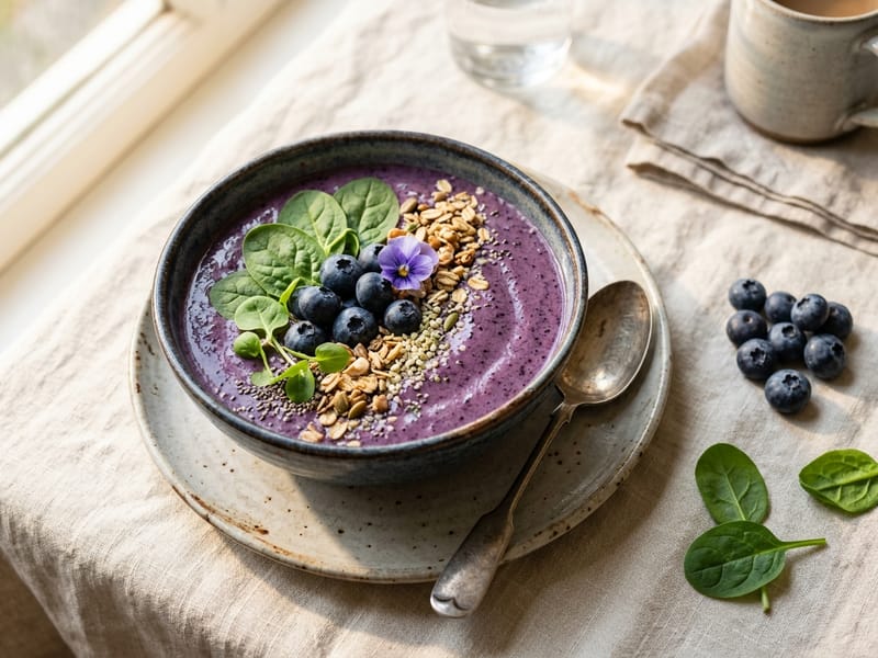 Blueberry Spinach Power Blend