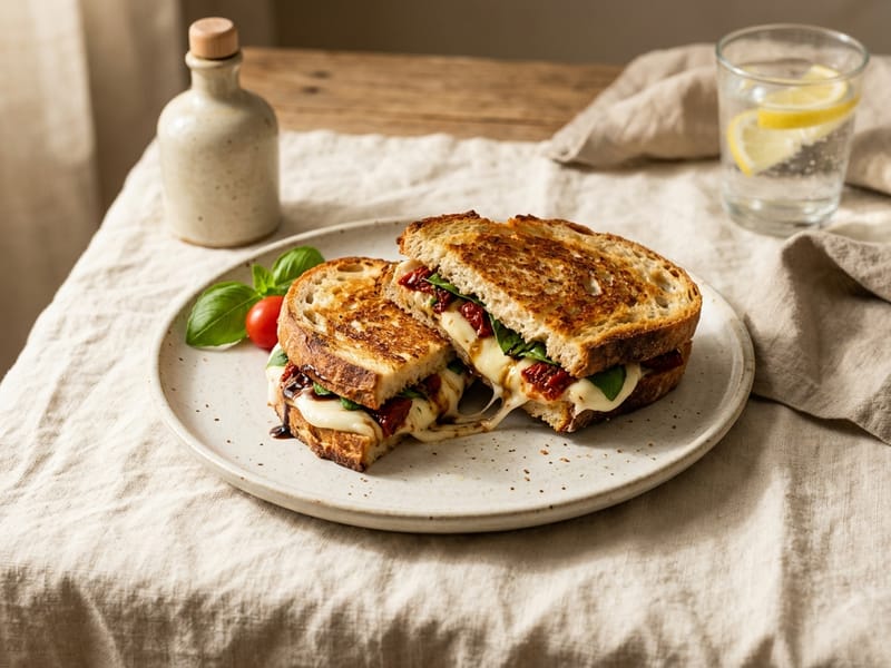 Caprese Sourdough Melt