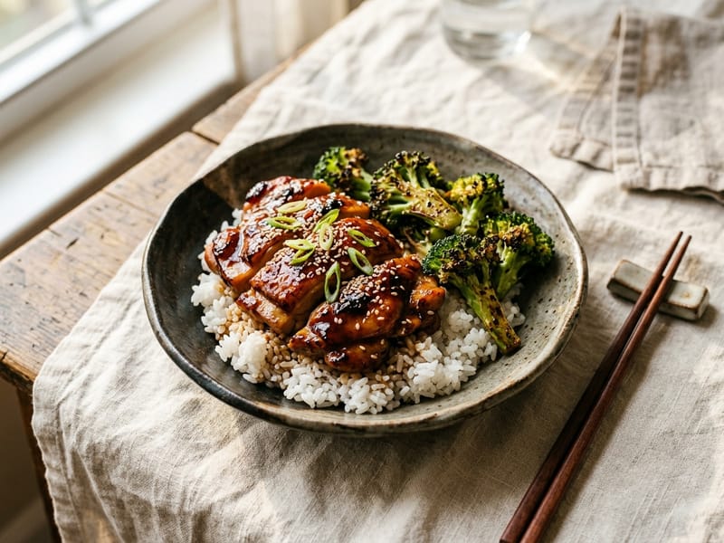 Chicken Teriyaki Bowls