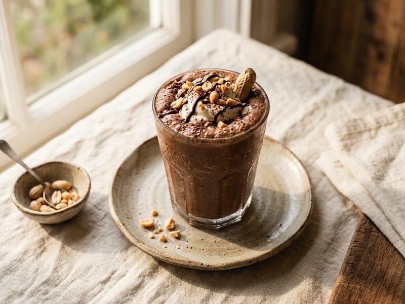 Chocolate Peanut Protein Power Shake