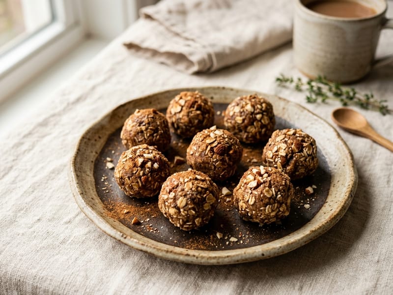 Cinnamon Almond Butter Bites