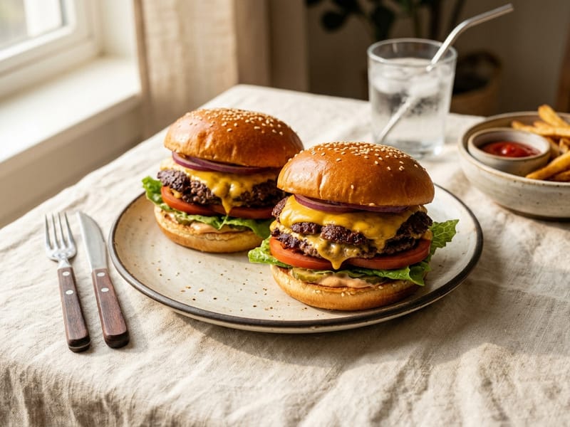Classic Cheeseburgers