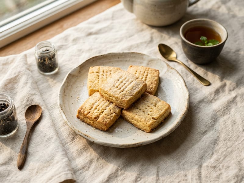 Classic Golden Butter Shortbread
