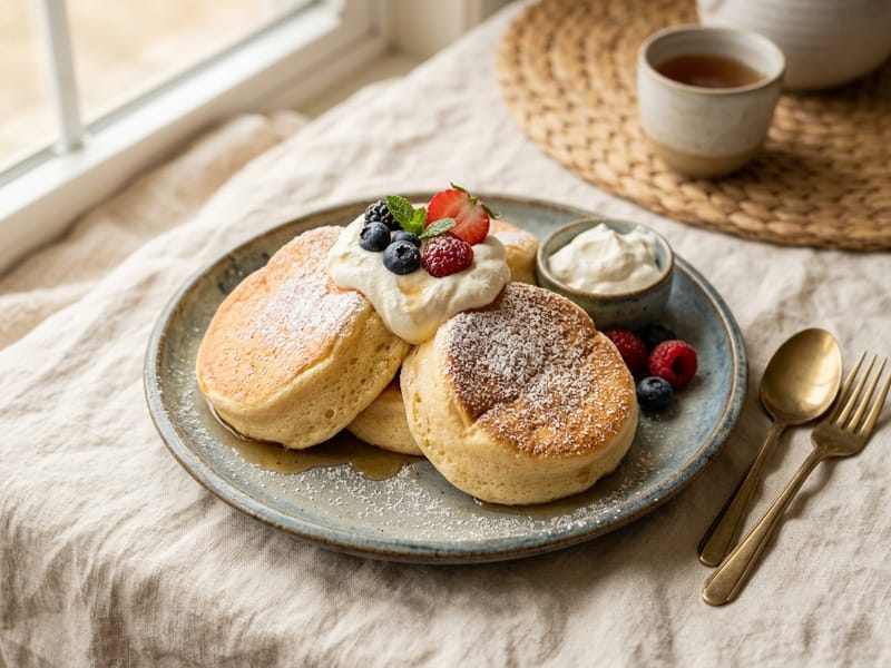 Cloud Pancake Souffle