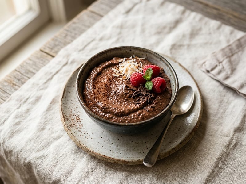 Coconut Chia Mousse