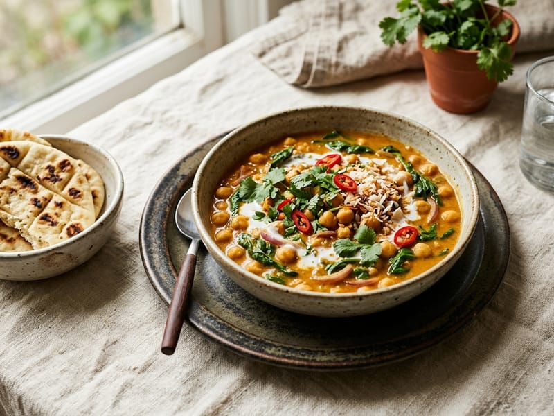 Coconut Chickpea Curry