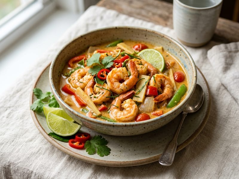 Coconut Curry Shrimp