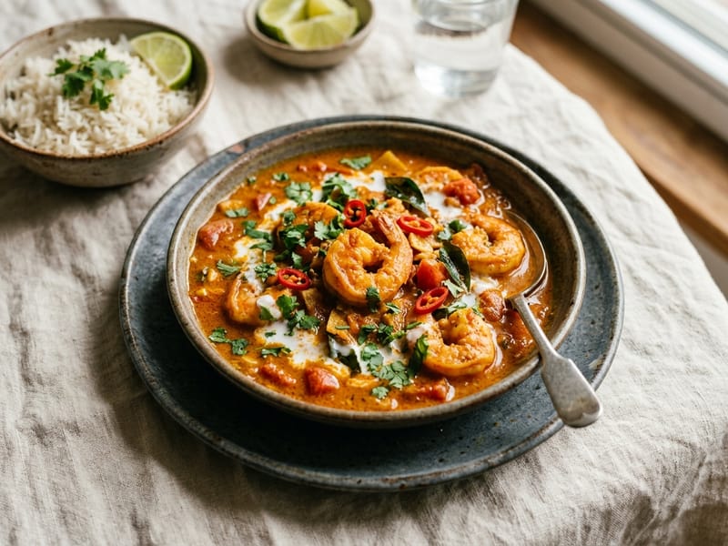 Coconut Shrimp Curry