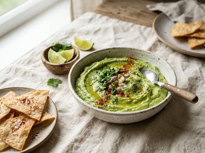 Creamy Avocado And Yogurt Dip