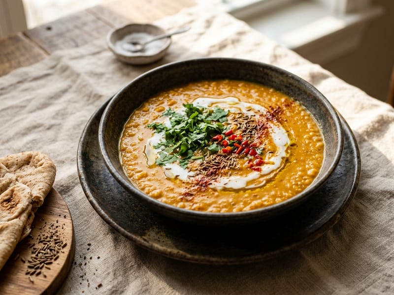 Creamy Coconut Lentil Dal