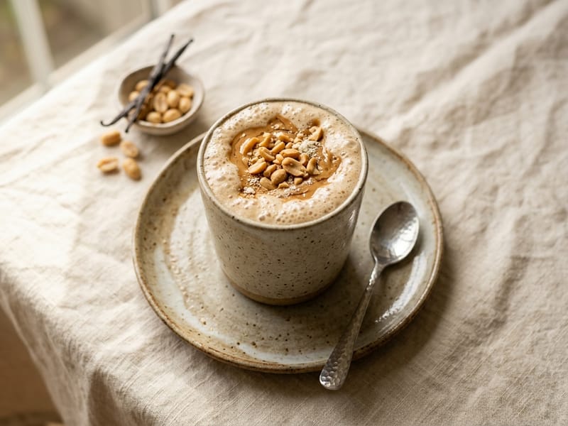 Creamy Peanut Butter Protein Shake