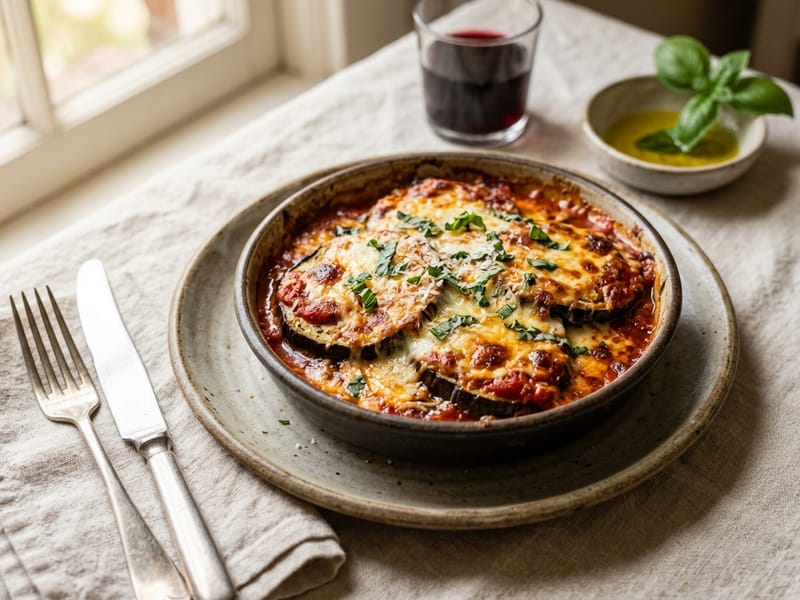 Eggplant Parmesan
