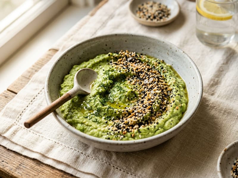 Everything Bagel Edamame Dip