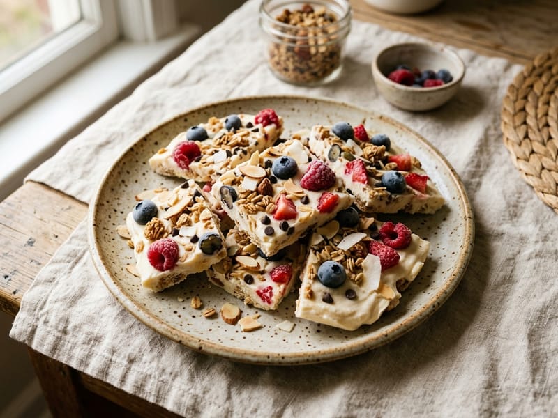Frozen Yogurt Bark