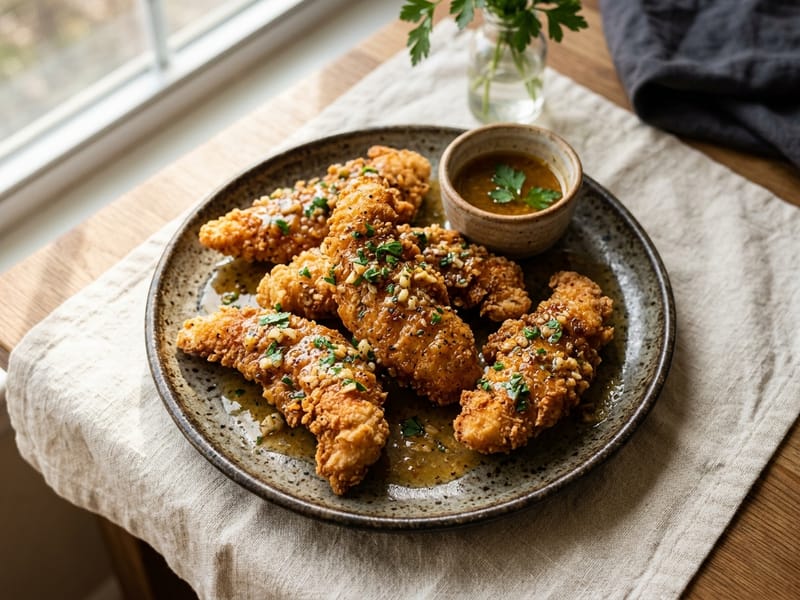 Garlic Butter Chicken Tenders