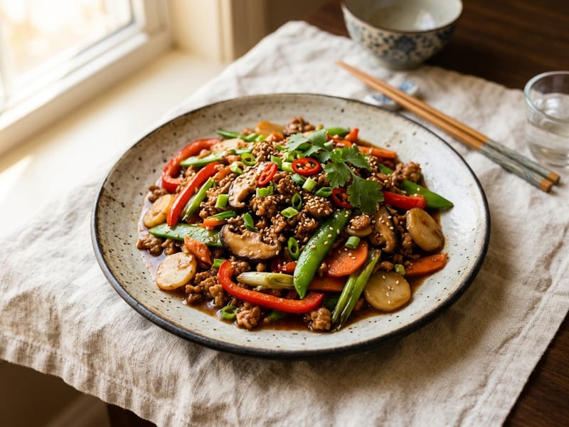Hoisin Pork Stir-Fry