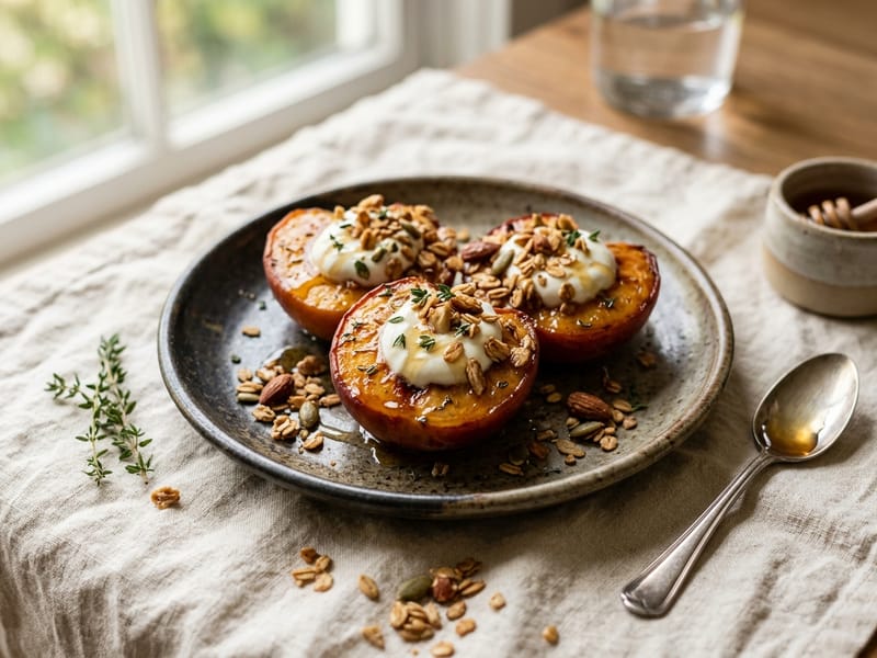 Honey-Baked Peaches
