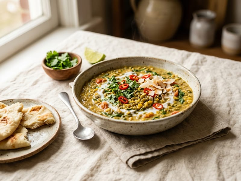 Instant Pot Coconut Curry Lentils