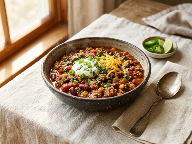 Instant Pot Turkey Chili