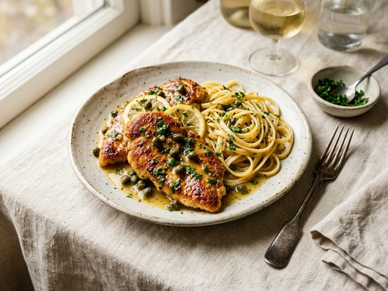 Lemon Chicken Piccata