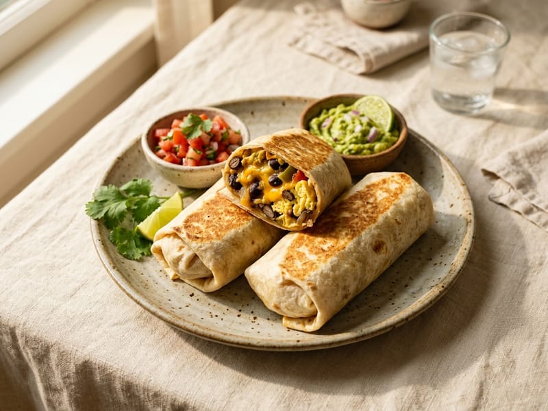 Make-Ahead Breakfast Burritos