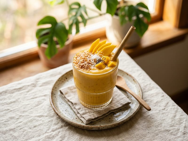 Mango Coconut Energy Shake