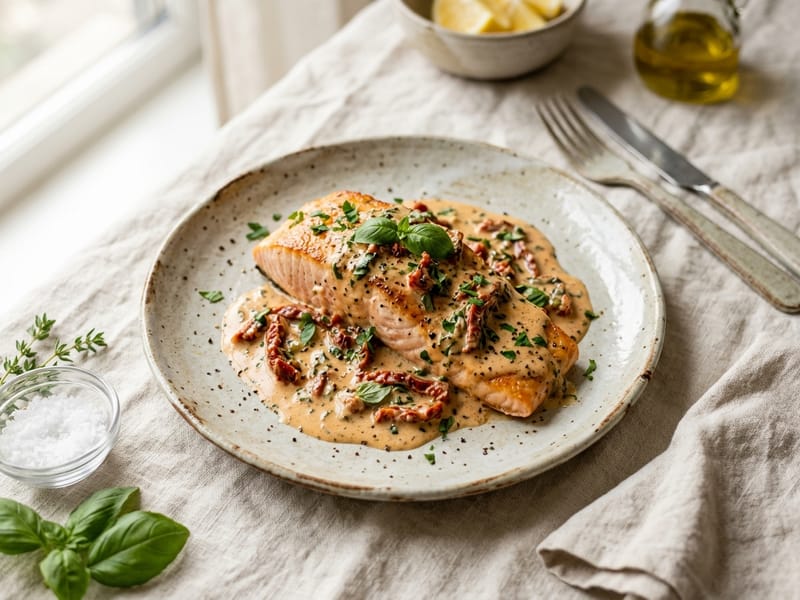 Marry Me Style Salmon Fillets