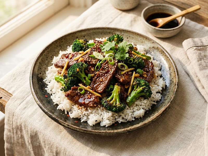 Protein Loaded Beef And Broccoli Stir Fry