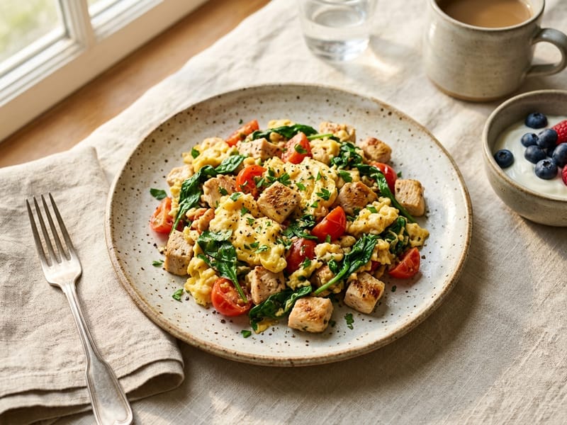 Protein Packed Breakfast Scramble