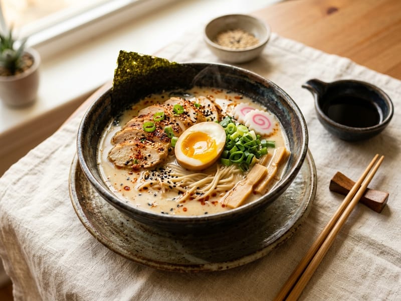 Quick Chicken Ramen