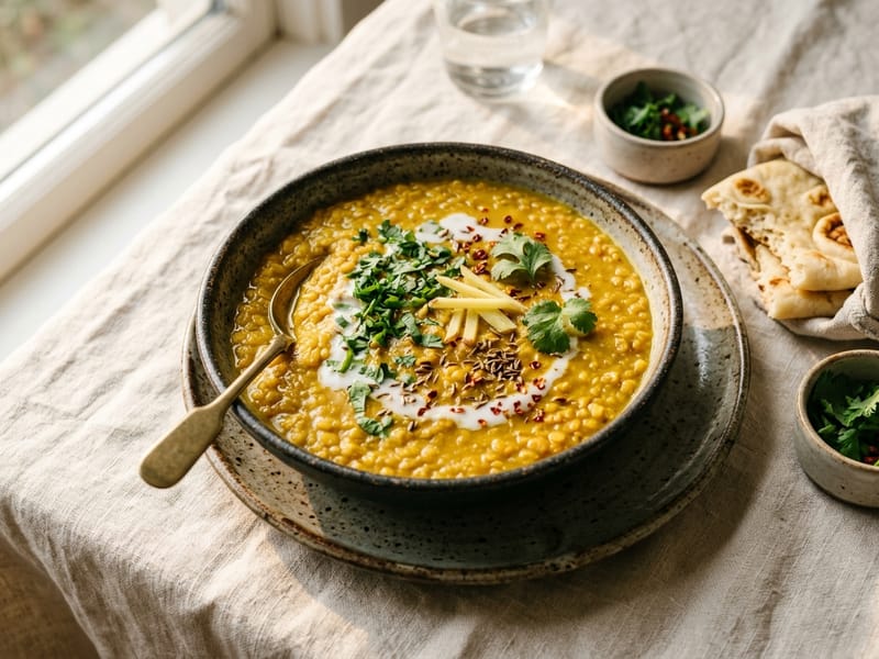 Red Lentil Turmeric Dal