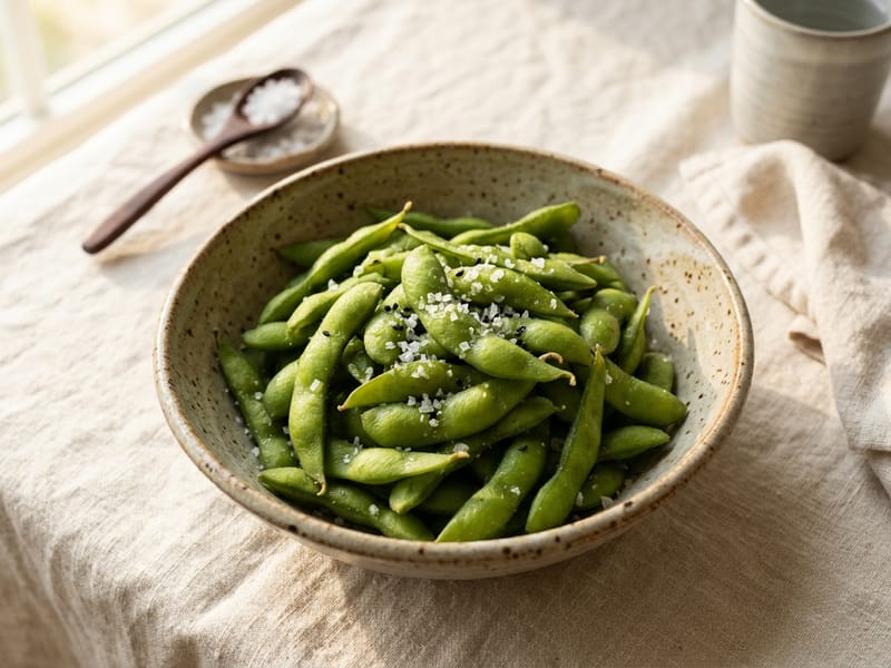 Salted Edamame