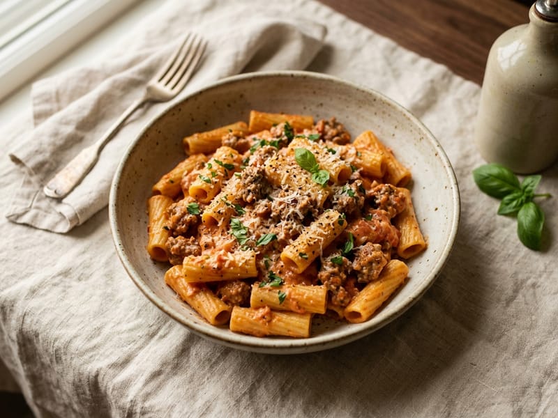 Sausage Rigatoni Rosa