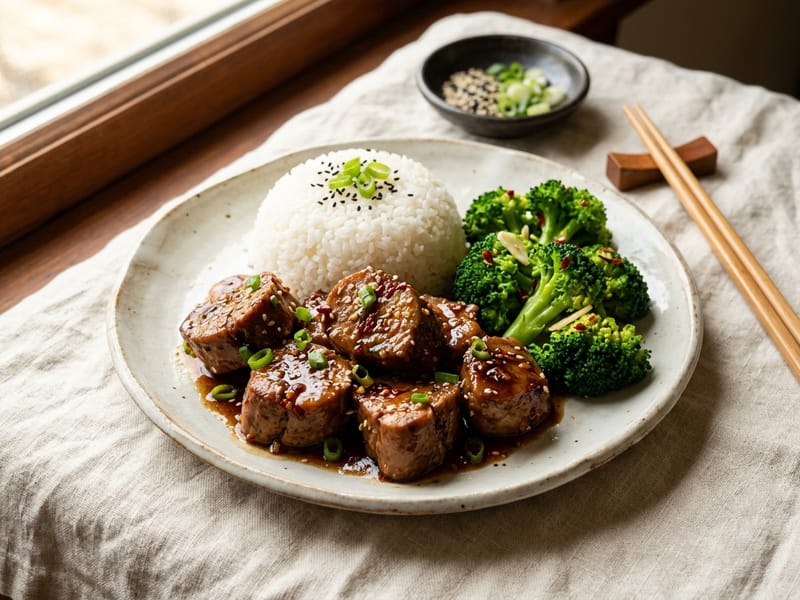 Slow Cooker Honey Garlic Pork