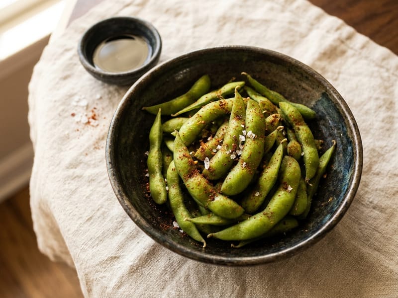 Smoked Paprika Edamame