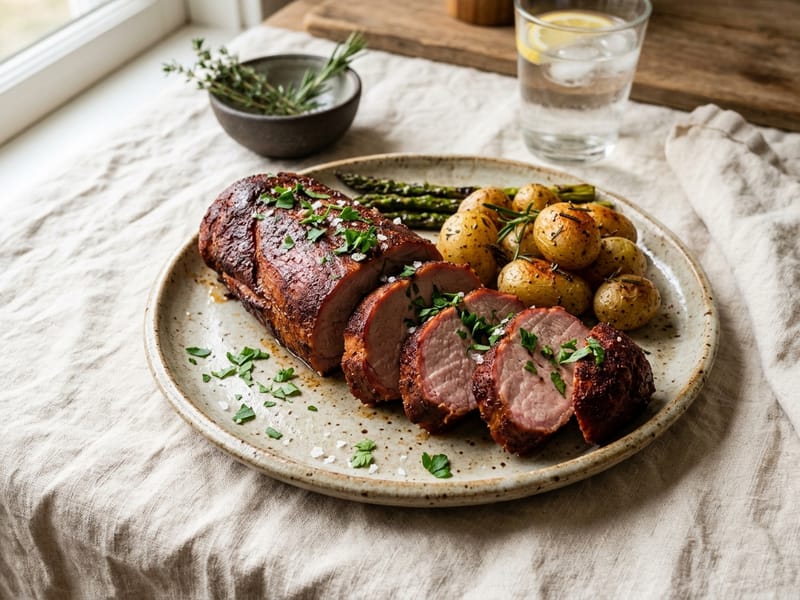 Smoked Paprika Pork Tenderloin