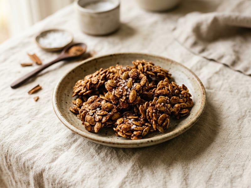Spiced Pumpkin Seed Bites