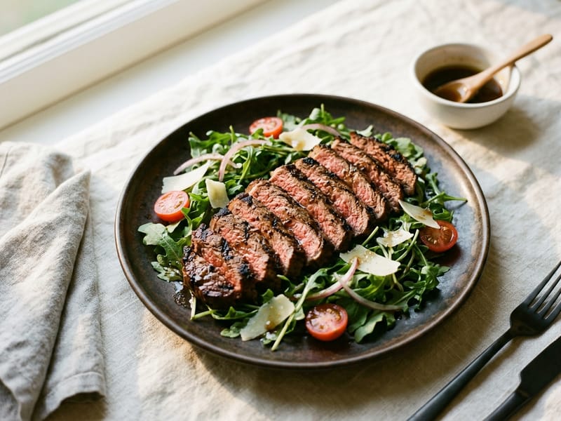 Steak And Arugula Salad