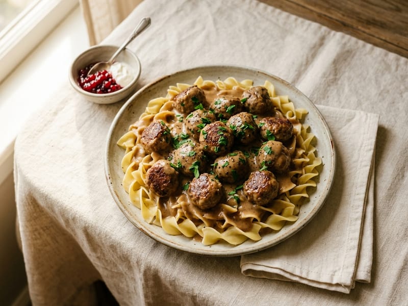 Swedish-Style Meatballs