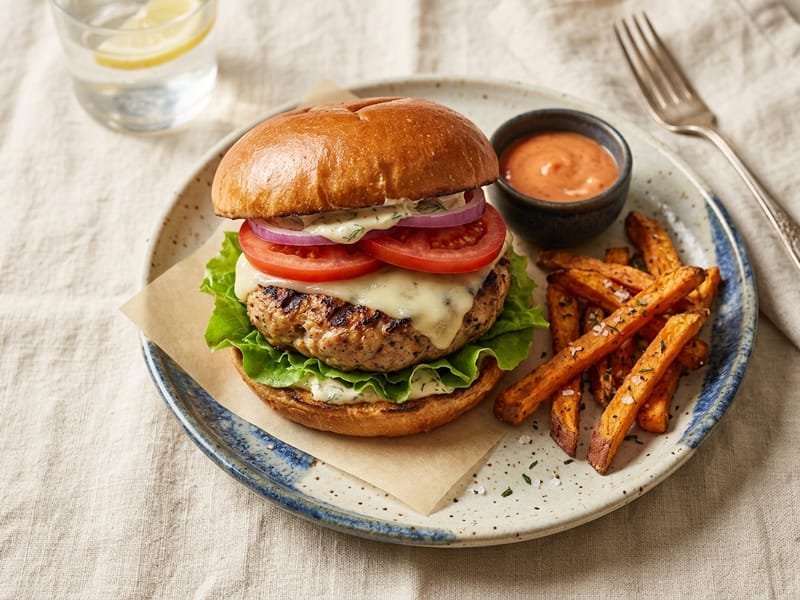 Juicy Turkey Burgers