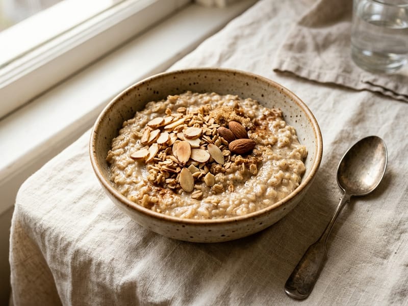 Vanilla Almond Protein Oats