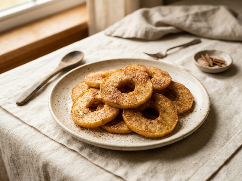 Warm Apple Cinnamon Rings