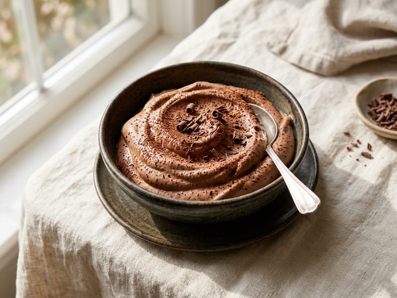 Whipped Cocoa Mousse