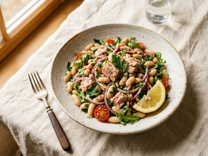 White Bean & Tuna Salad